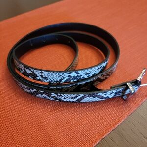 TORRID Snakeskin Print Skinny Belt